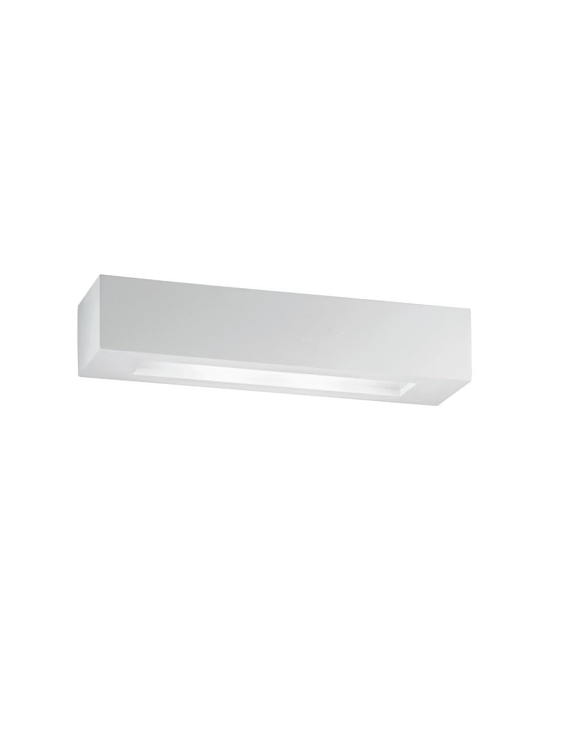Applique CANDIDA 2 Luci Led (E14) 56 cm In Gesso