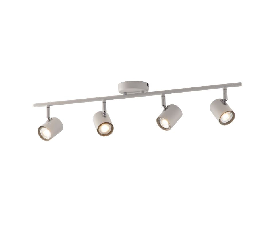 Plafoniera ZERO 4 Faretti Led(GU10) 70 cm in Metallo
