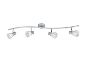 Plafoniera MITO 4 Luci Led(E14) orientabili 93,5 cm in Metallo
