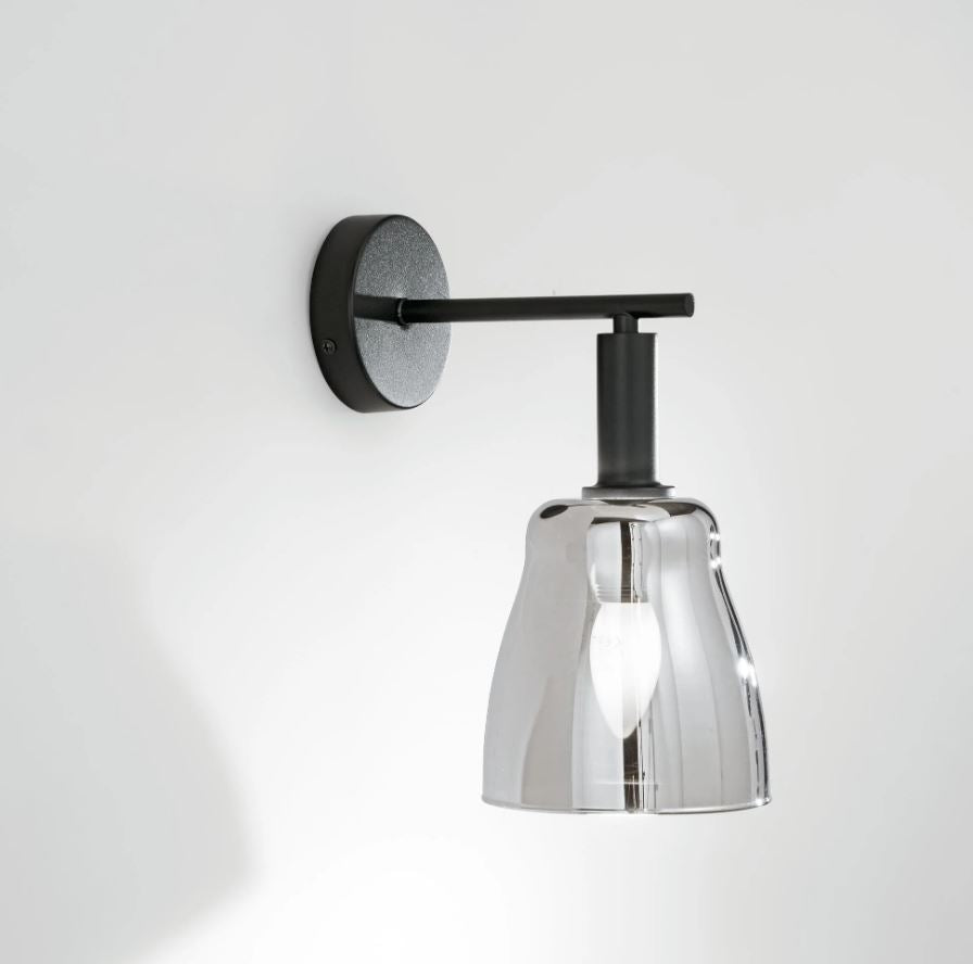 Applique WEIZEN Led(E14) 14 cm in Vetro