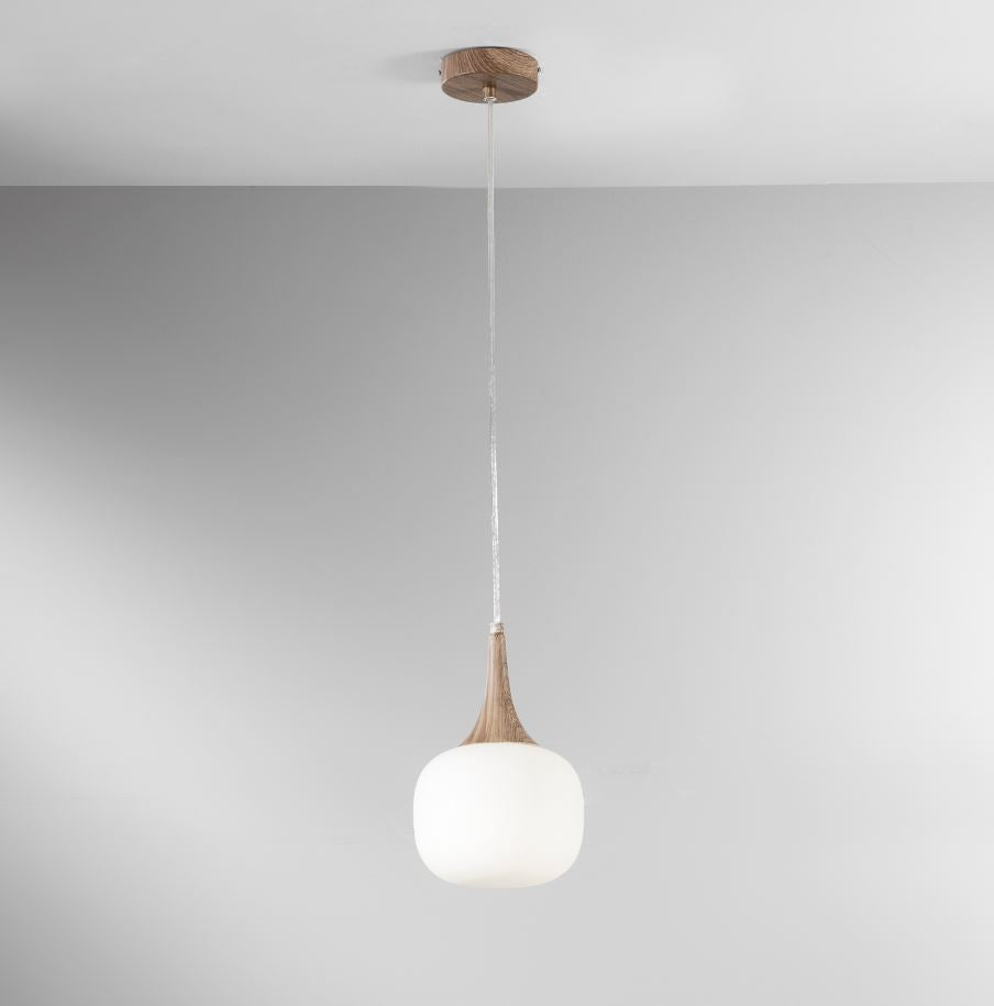Lampadario JAIPUR a Sospensione E14 17 cm in Vetro
