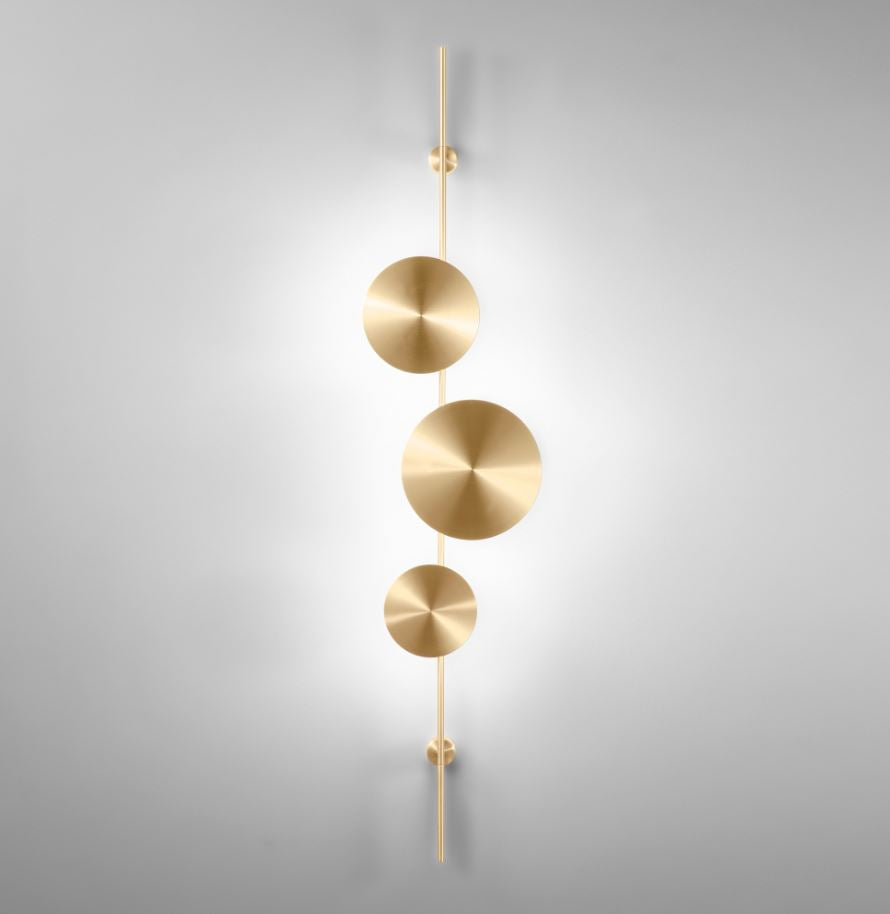 IDOL Wall Lamp Led CCT 140cm 33W In Aluminium