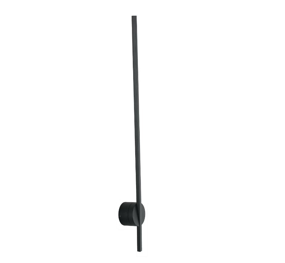 Applique SHANGAI Nero 10W 79 cm In Alluminio