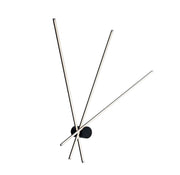 Applique SHANGAI Nero 3 bacchette 27W 100 cm In Alluminio
