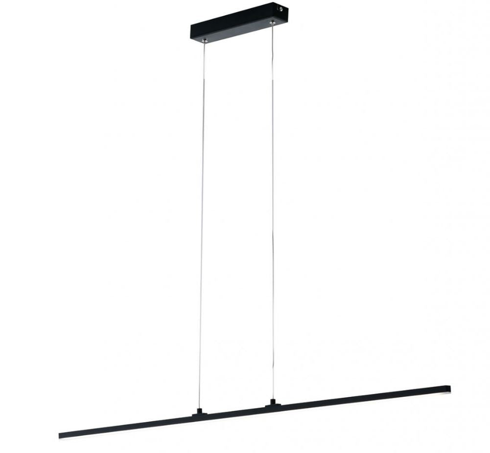 Lampadario SHANGAI a Sospensione Nero 29W 150 cm In Alluminio