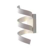 Applique HELIX Bianco LED 26cm 9W in Alluminio