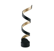 HELIX Black LED Lamp 66cm 12W in Aluminum
