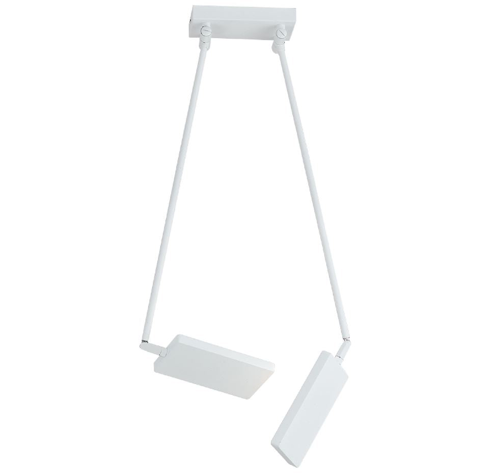 BOOK LED Ceiling Light 200cm 36W In Aluminum