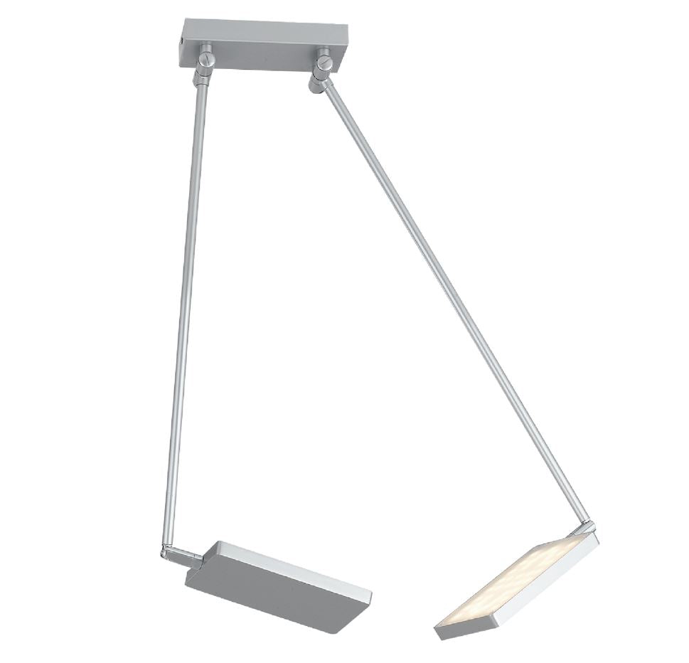 BOOK LED Ceiling Light 200cm 36W In Aluminum