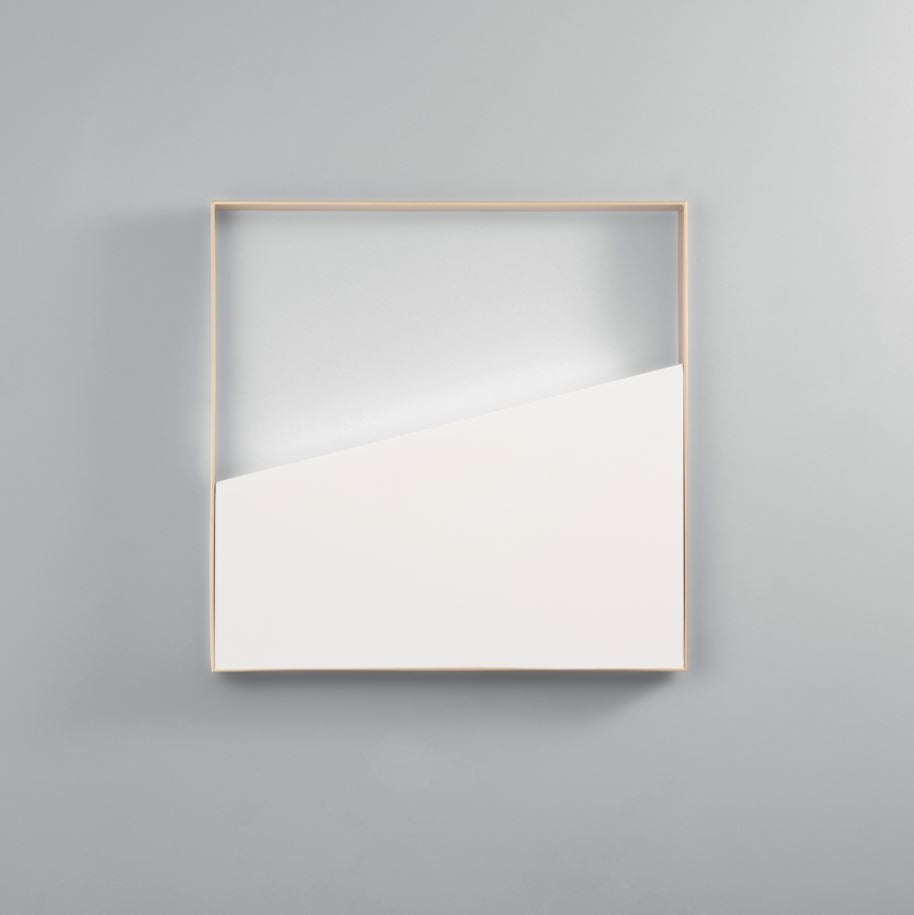 Applique ALBA Quadrato Led CCT 40cm 10W In Metallo