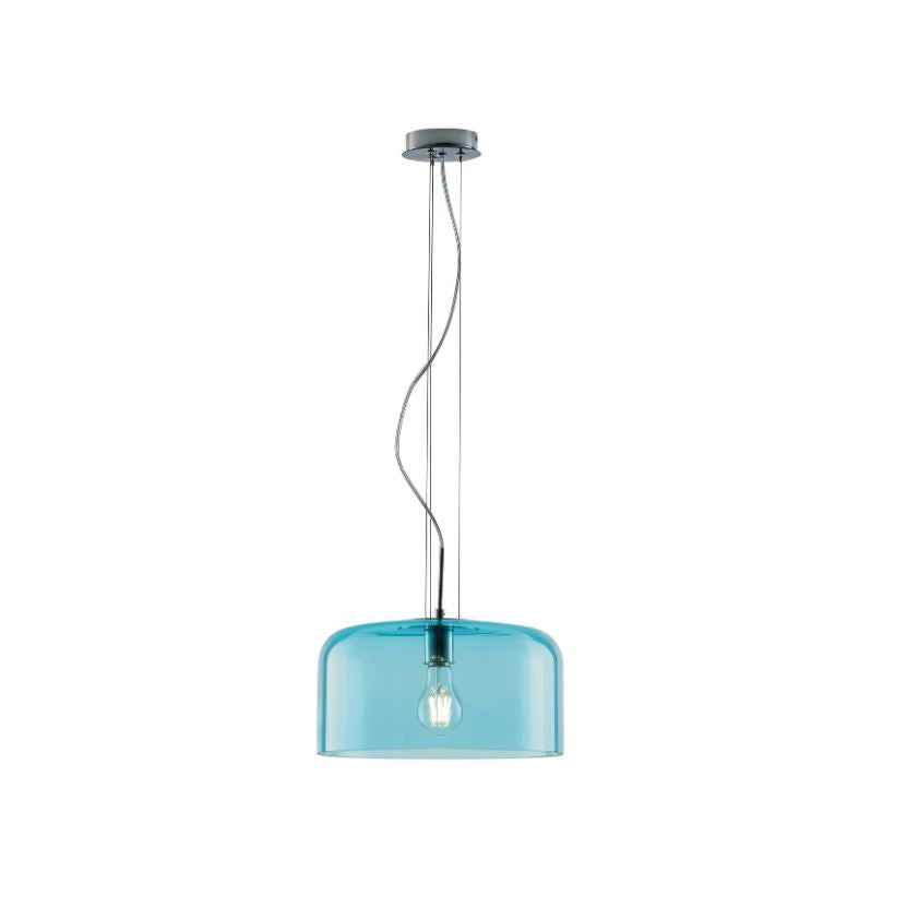 Lampadario GIBUS a Sospensione E27 35cm in Vetro