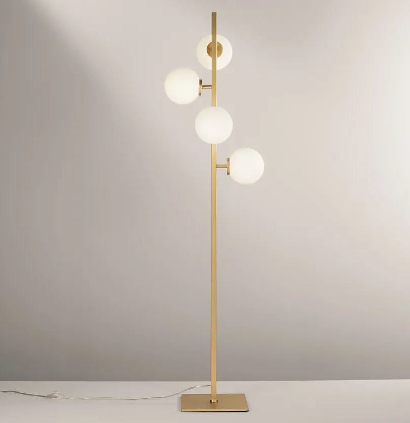 Piantana ENOIRE 4 Luci Led(E14) 149,7 cm in Metallo