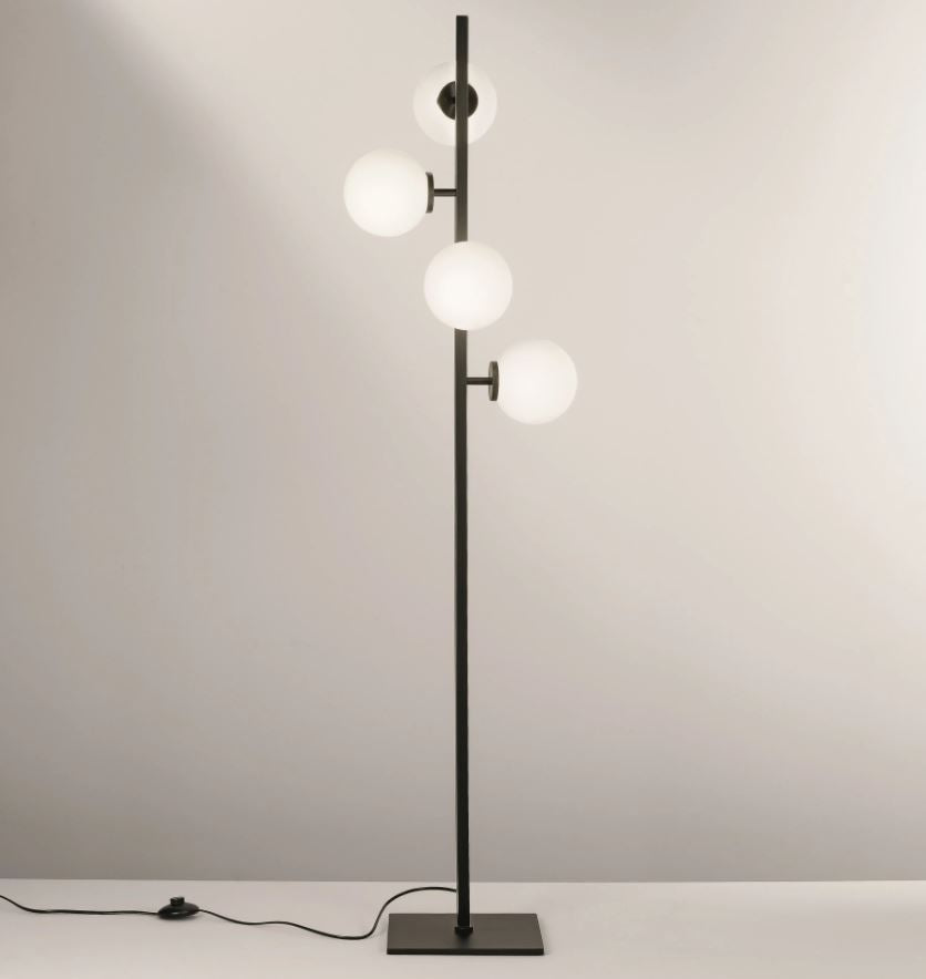 Piantana ENOIRE 4 Luci Led(E14) 149,7 cm in Metallo