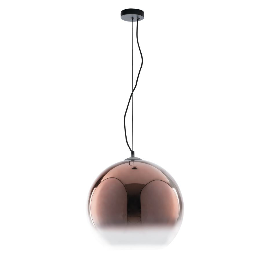 Lampadario MARTE  a Sospensione E27 35cm In Vetro