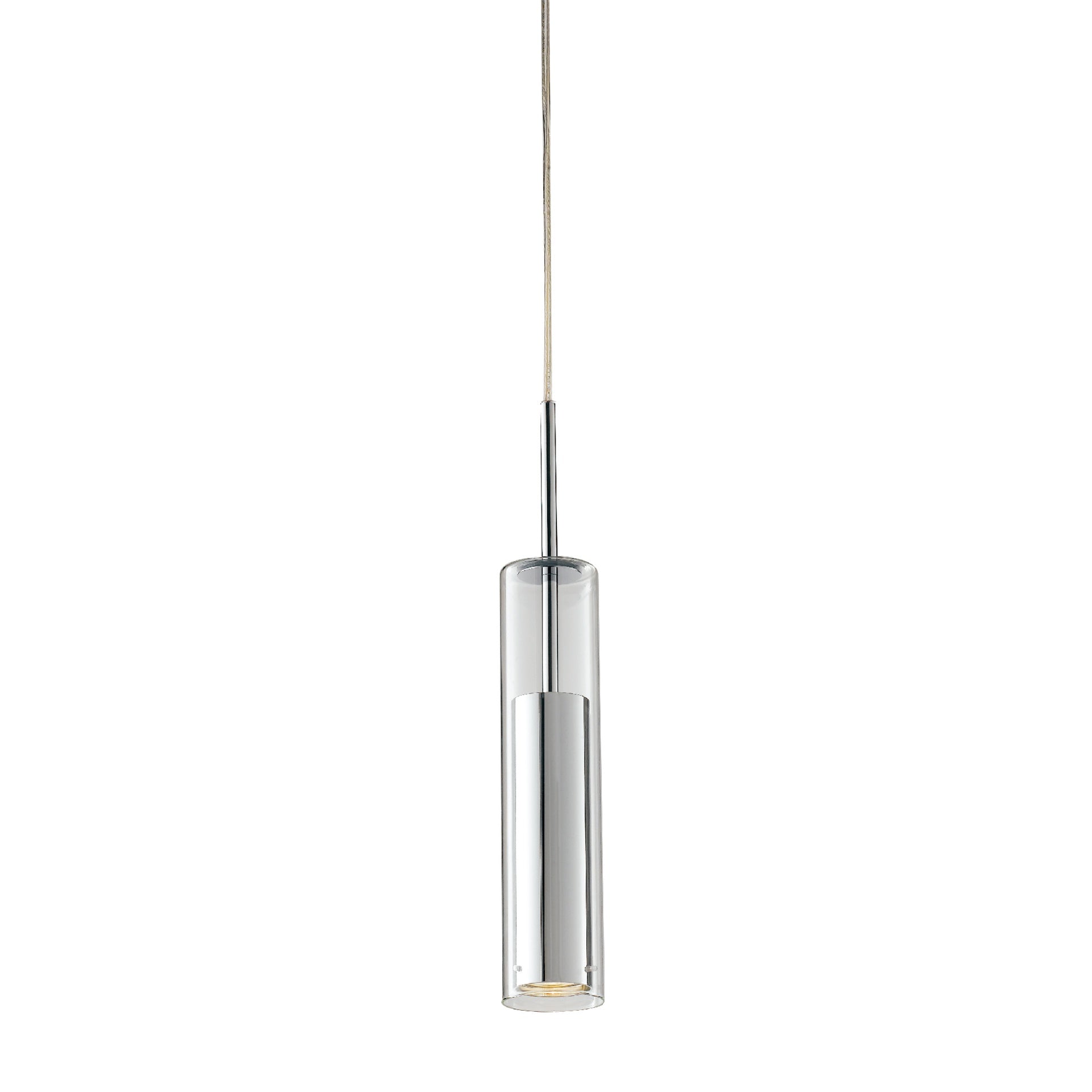 Lampadario TABOO a Sospensione Led (GU10) 170 cm In Metallo e Vetro