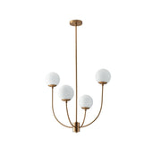 Lampadario THEMYS regolabile (E14) 63,5cm In Vetro