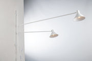Applique DUETTO 2 Luci Led(E27) 150 cm in Metallo