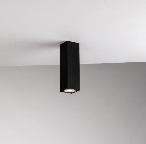 Faretto FLUKE Quadrato Led(GU10) 20 cm in Metallo