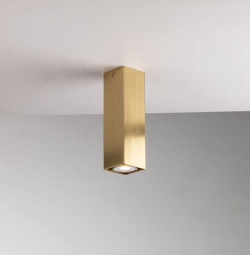 Faretto FLUKE Quadrato Led(GU10) 20 cm in Metallo