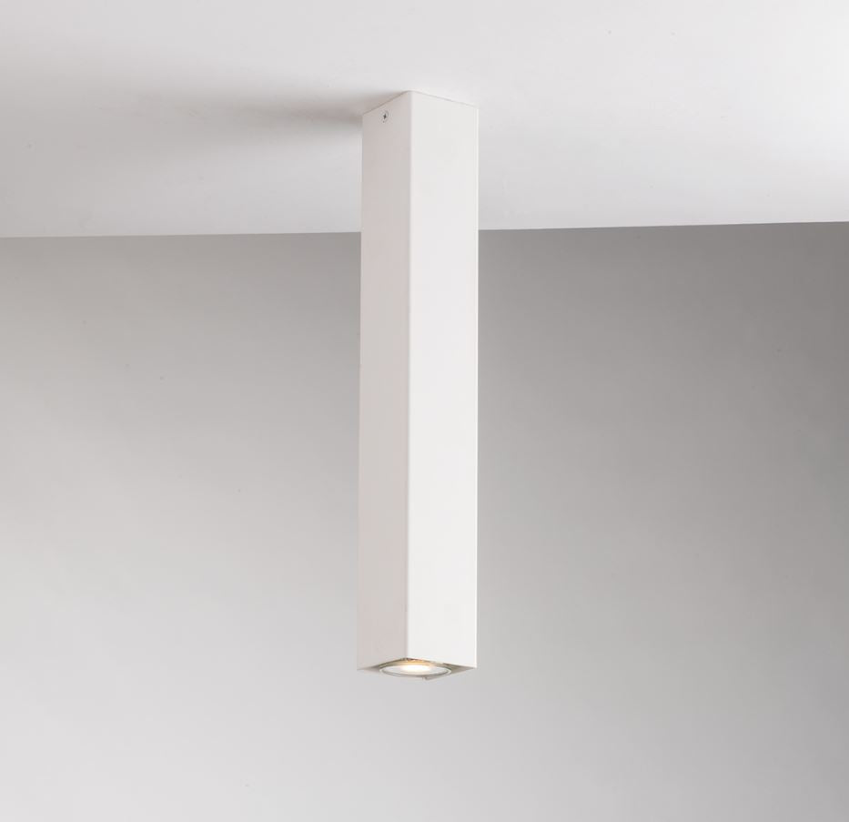 Faretto FLUKE Quadrato Led(GU10) 40 cm in Metallo