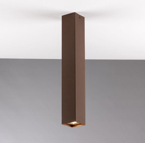 Faretto FLUKE Quadrato Led(GU10) 40 cm in Metallo