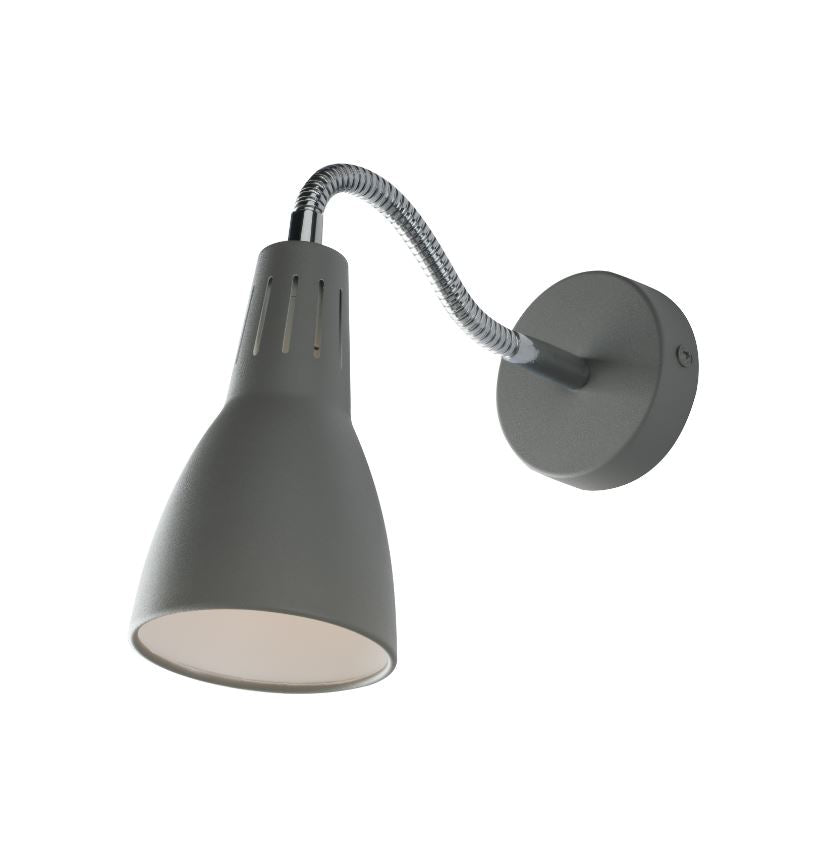 Applique LOGIKO Braccio Snodabile Led(E14) 33.5 cm in Metallo