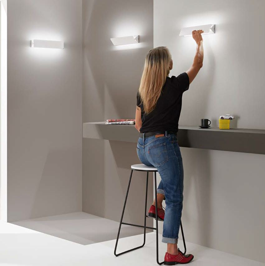 Applique AILERON Led 10W 35 cm In Alluminio