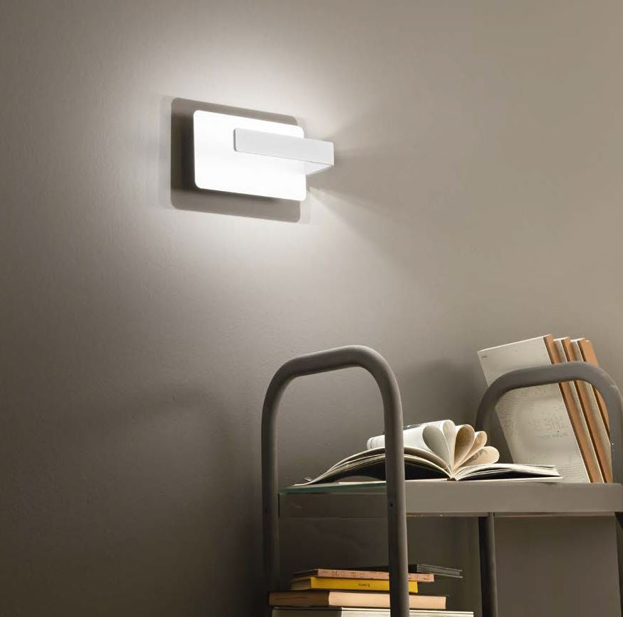 Applique LAMBDA LED 20,5 cm 6W in Alluminio
