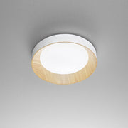 Plafoniera ARKA CCT Rotonda 40 cm In Legno