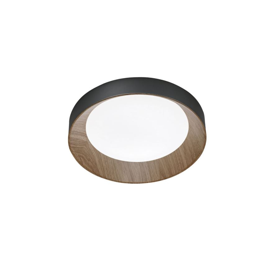 Plafoniera ARKA CCT Rotonda 50 cm In Legno