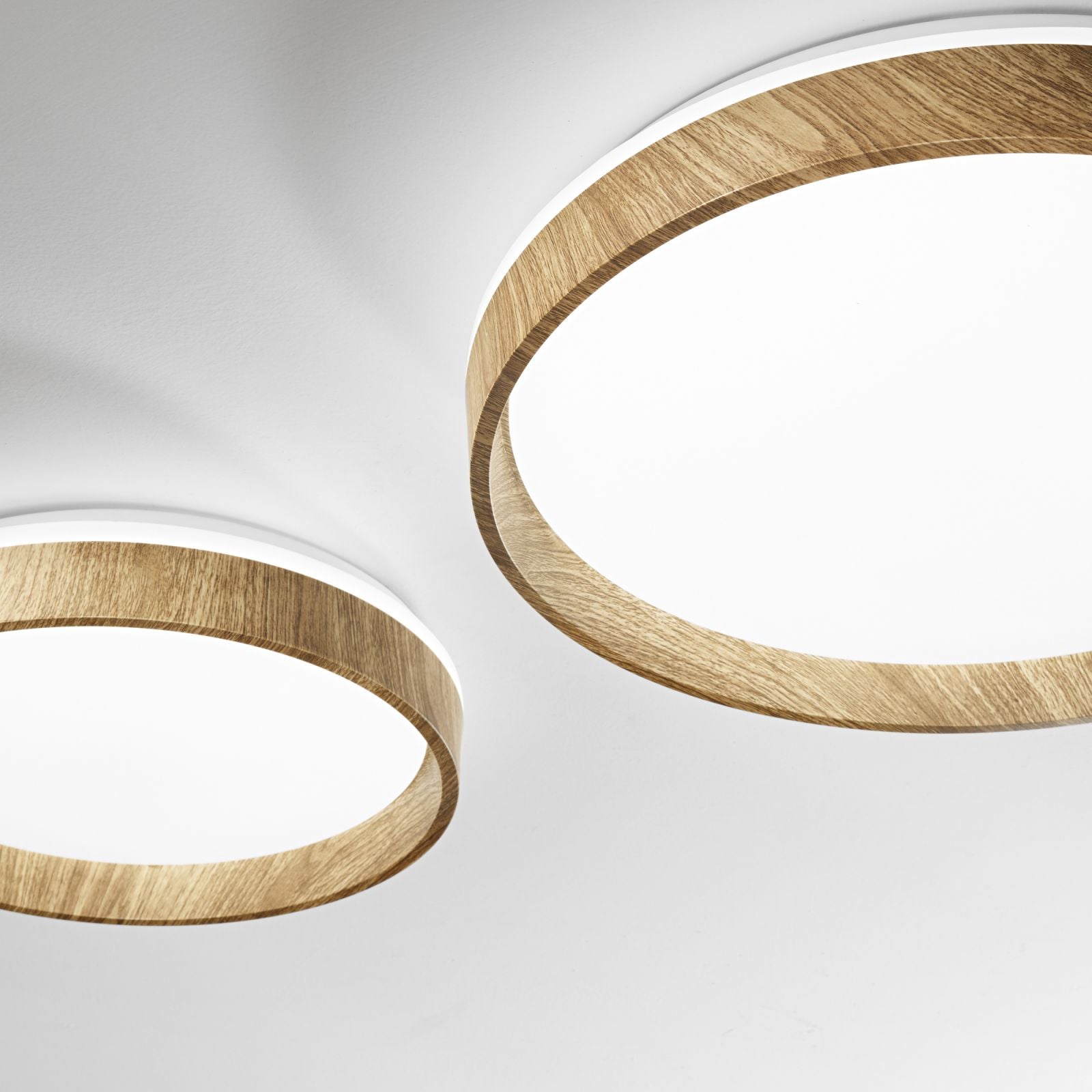 Plafoniera MADERA CCT Rotonda 48 cm In Legno