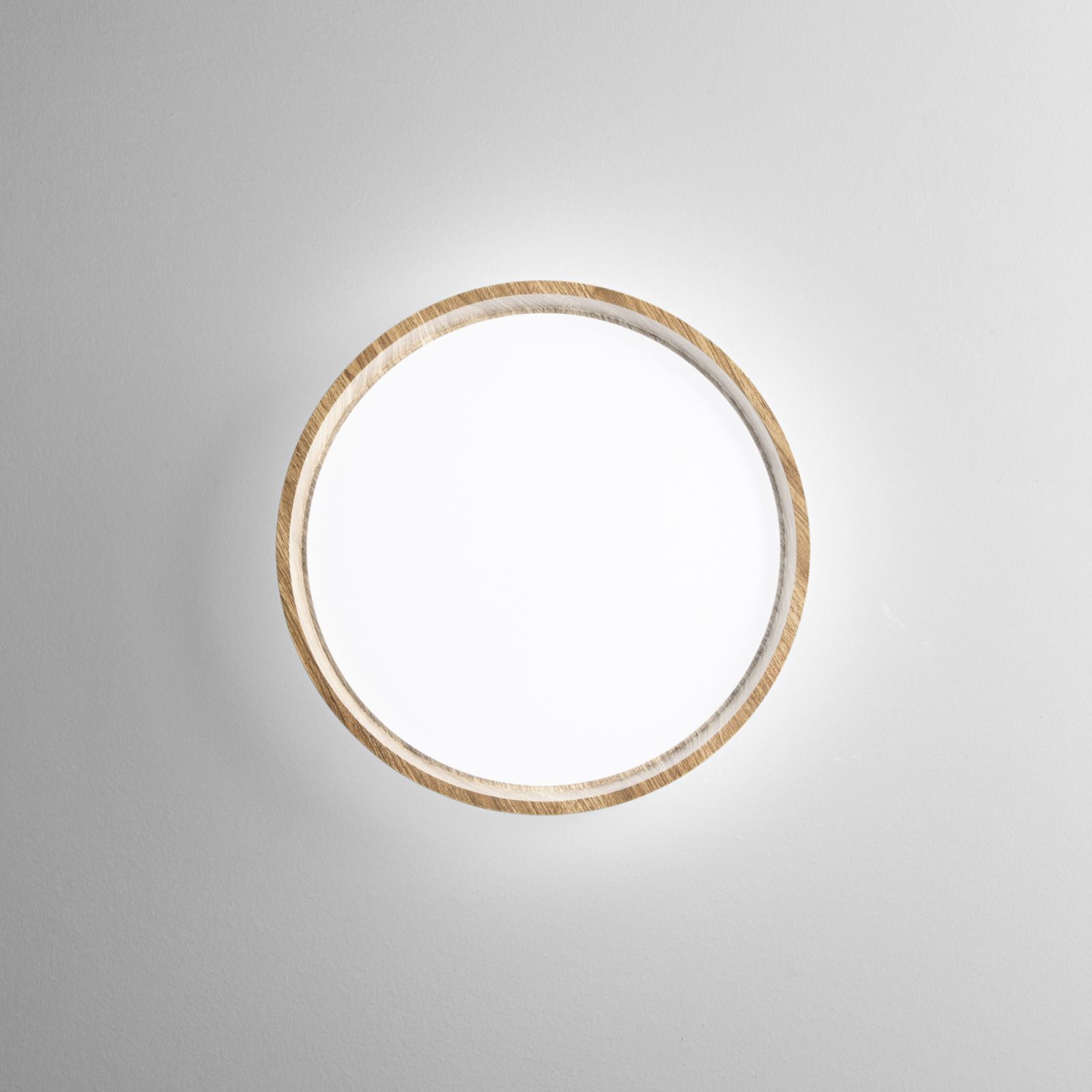 Plafoniera MADERA CCT Rotonda 38 cm In Legno