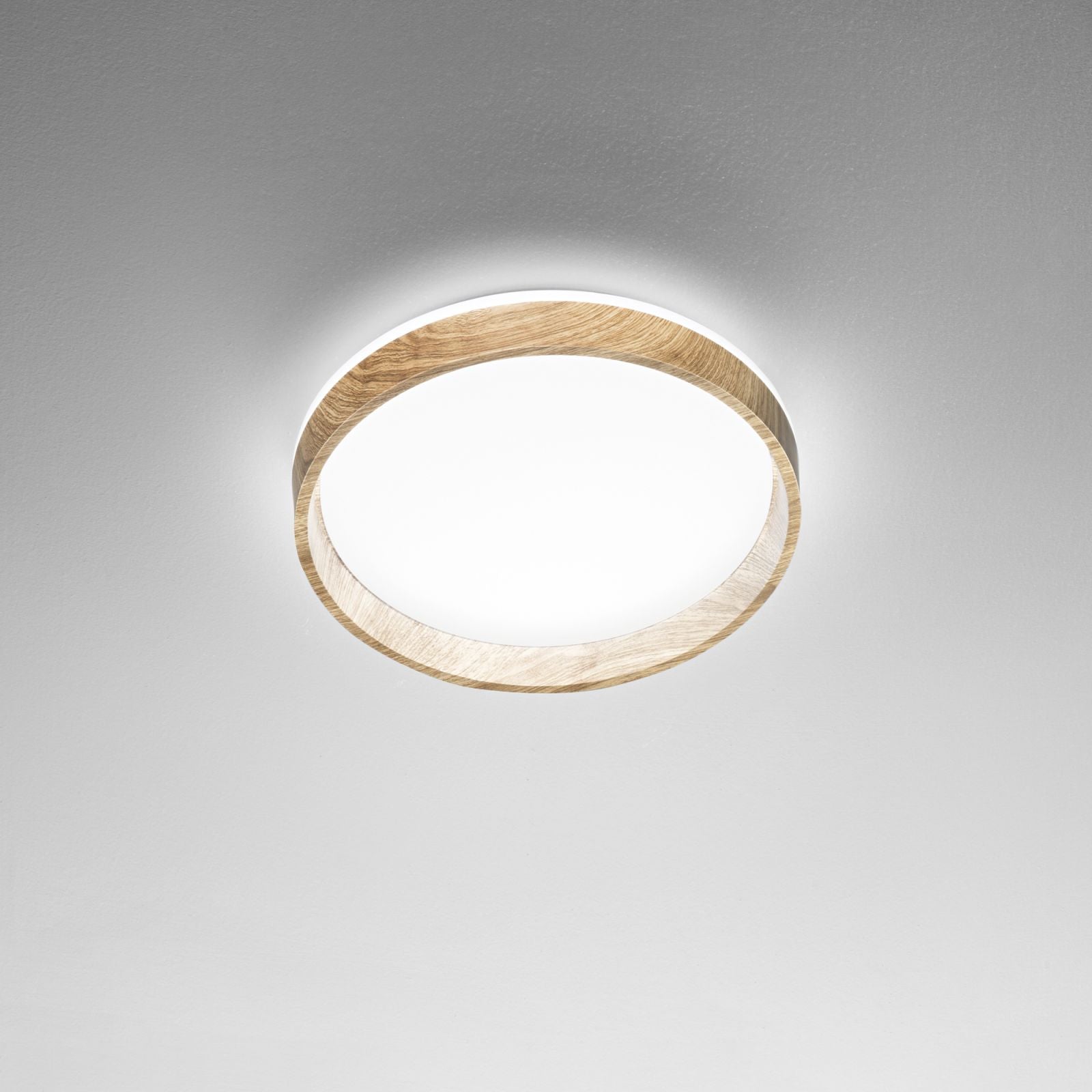 Plafoniera MADERA CCT Rotonda 38 cm In Legno