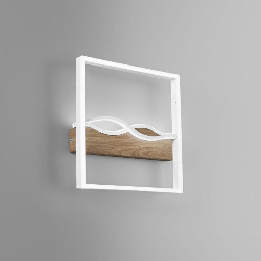 HAWAII Ceiling Light Square CCT 40cm 40W in Metal