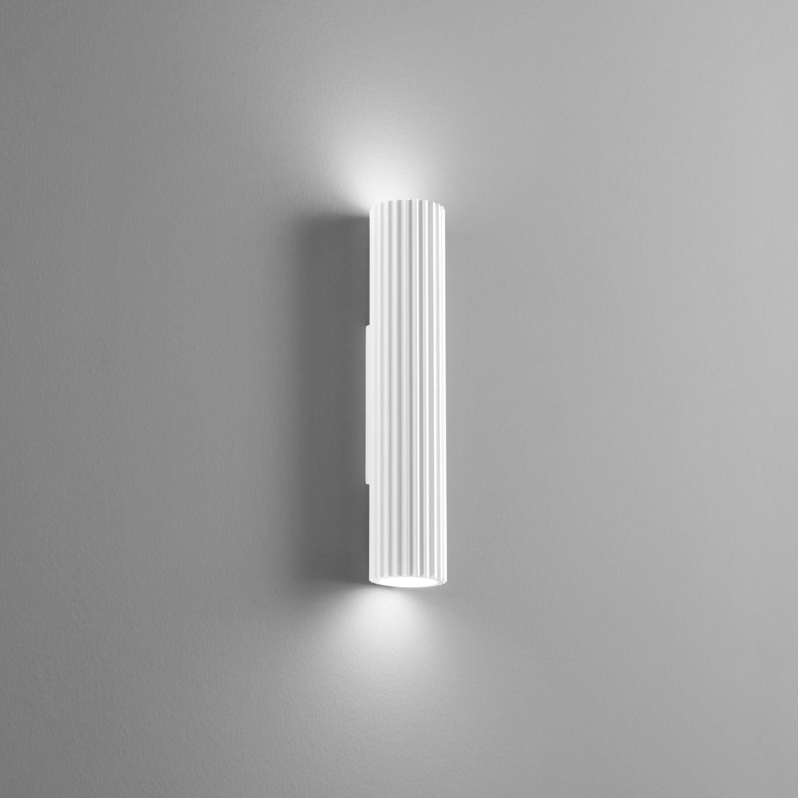 Applique PALLADIO 2 Luci Led(GU10) 35 cm in Gesso
