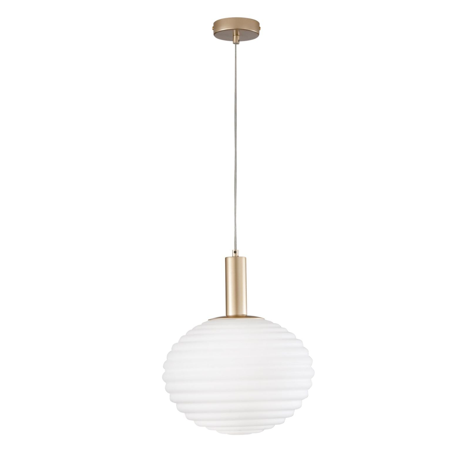 Lampadario RIPPLE a Sospensione Led(E27) 32 cm in Vetro
