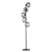 Floor lamp RIPPLE 5 spheres Led (E27) 160 cm in glass