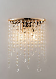 Applique BREEZE 2 portalampade Led (E14) 35 cm in Metallo
