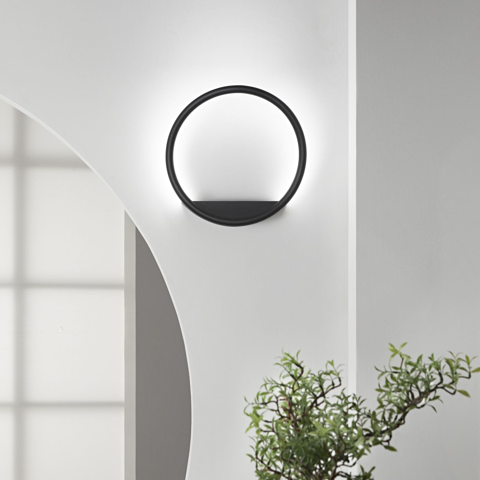 Applique LINGER CCT Led 25W 60 cm In Metallo
