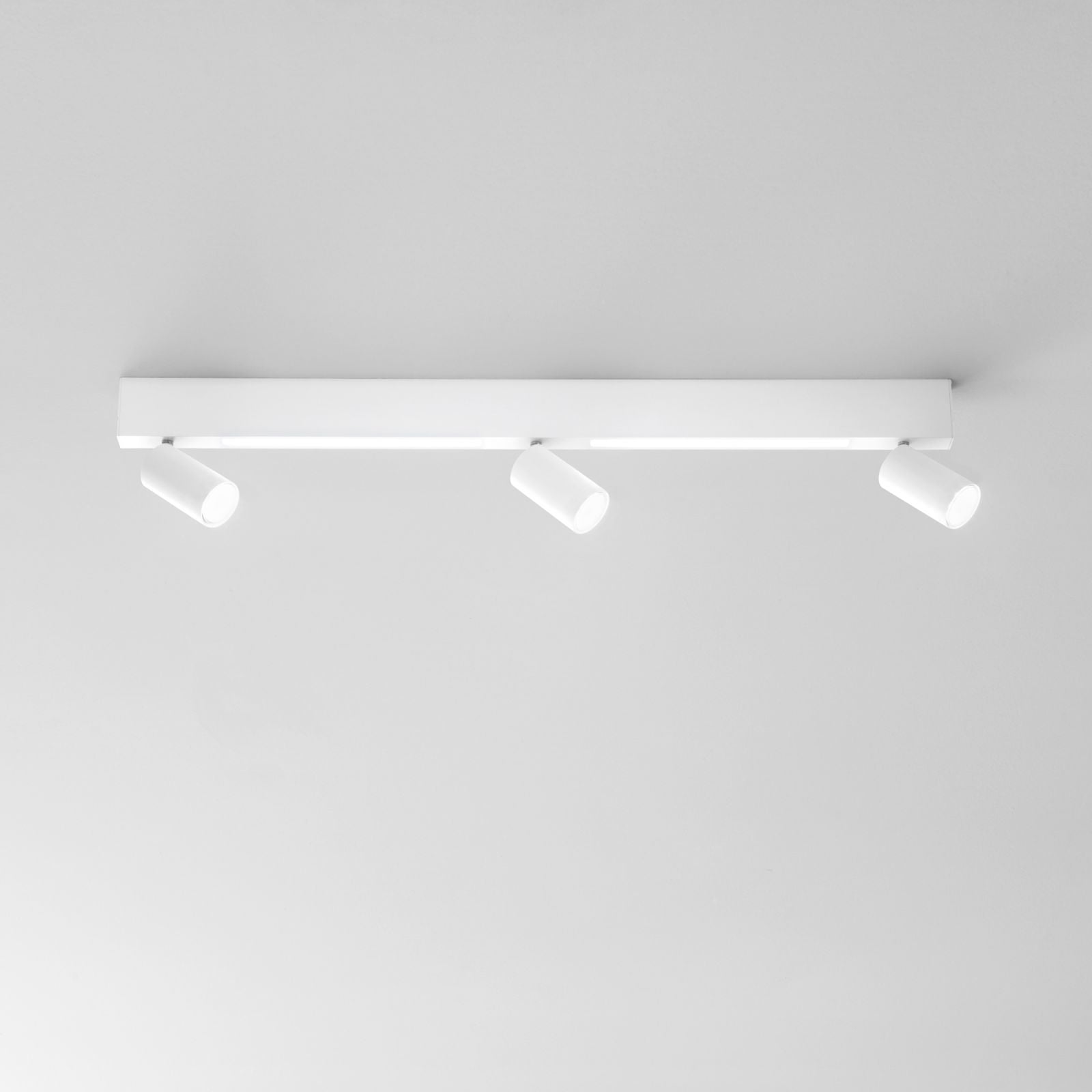 Plafoniera ORIENTED CCT 2 Luci 8W e 3 Portalampada Led(GU10) 90 cm in Metallo