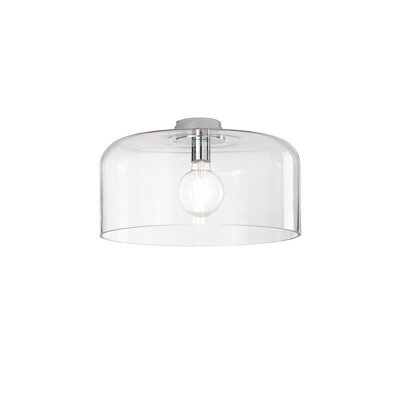 Plafoniera GIBUS E27 40 cm in Vetro