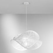 Lampadario RHEI a Sospensione Doppia Vela Led (E27) 60 cm In Metallo