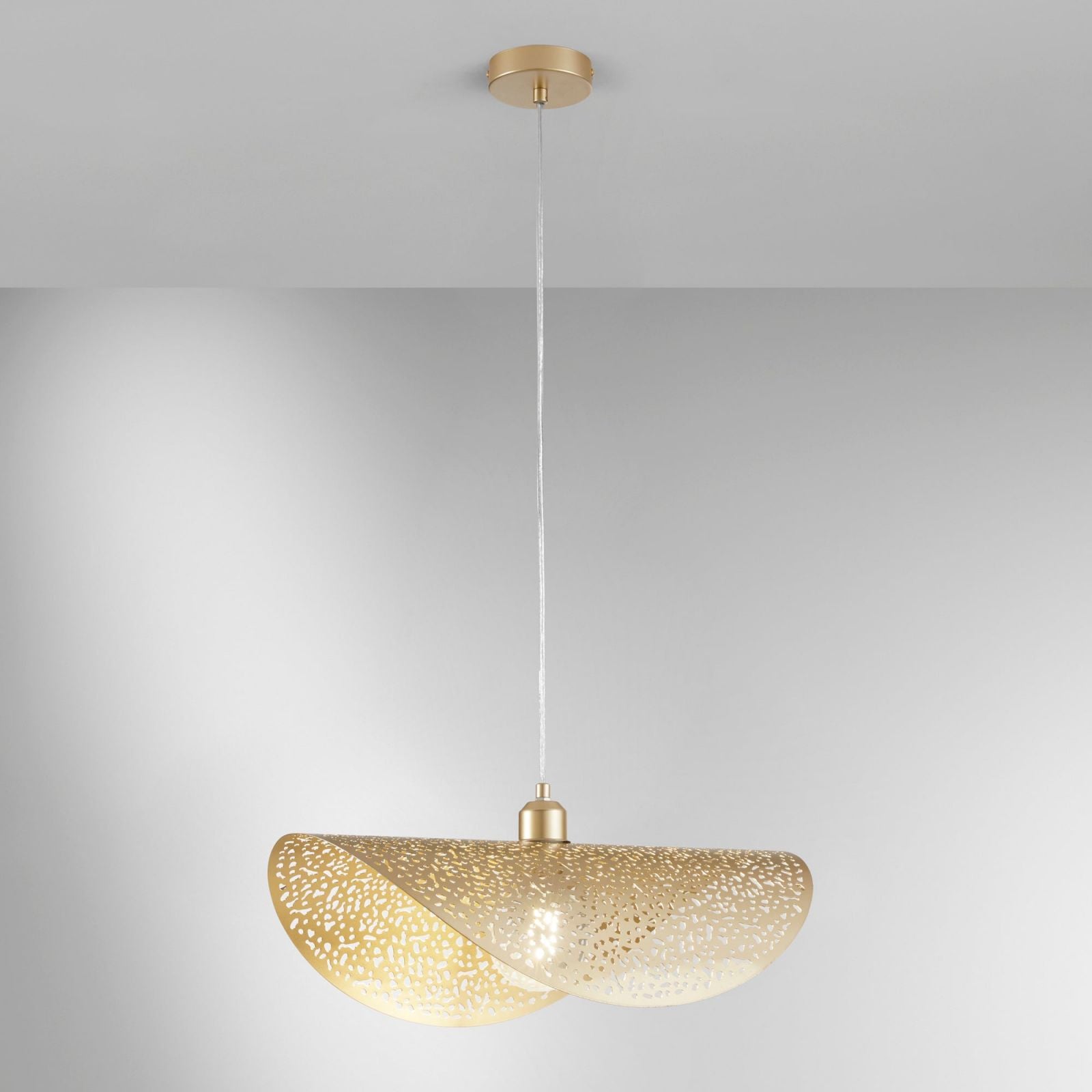Lampadario RHEI a Sospensione Led (E27) 50 cm In Metallo
