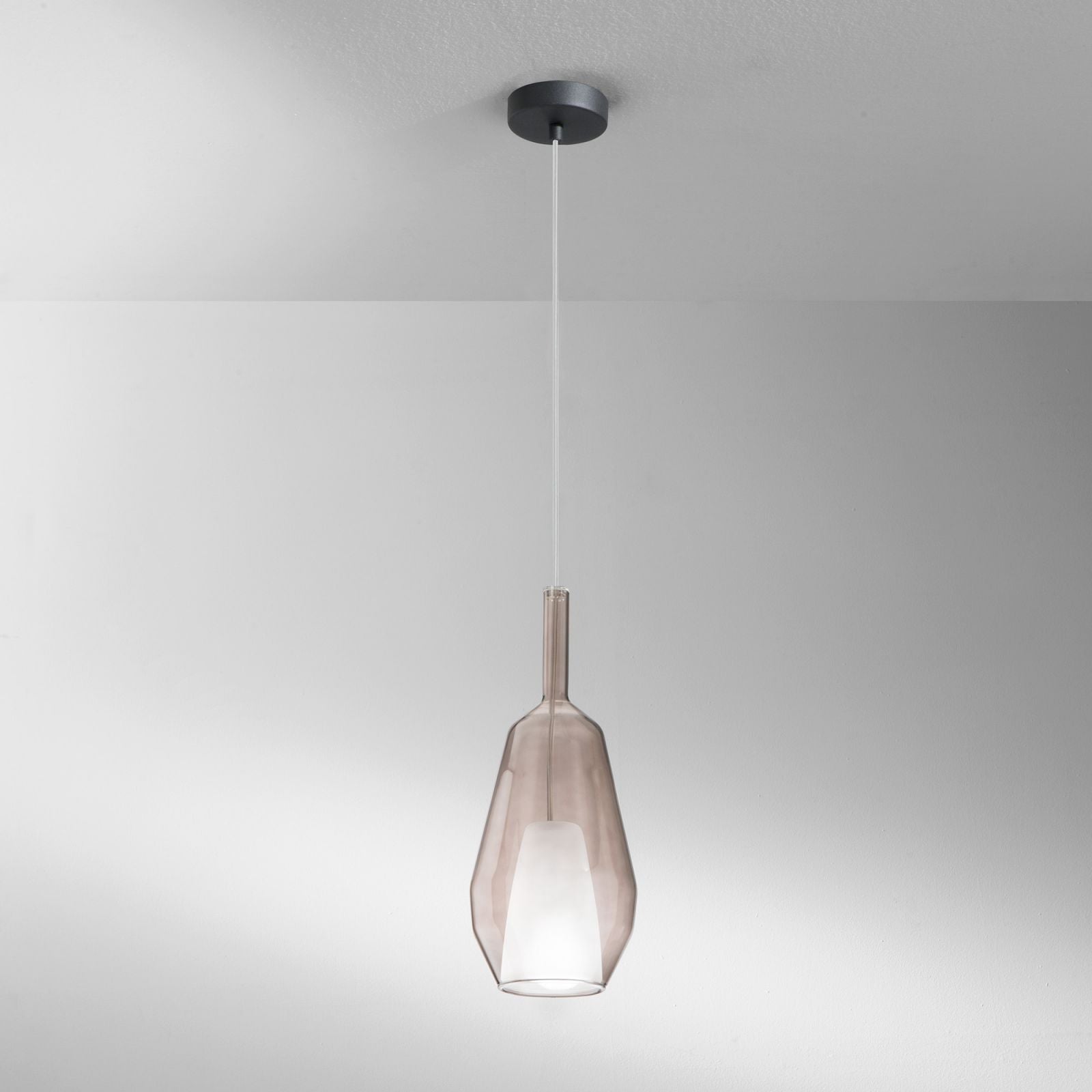 Lampadario PIREX a Sospensione E27 16 cm in Vetro
