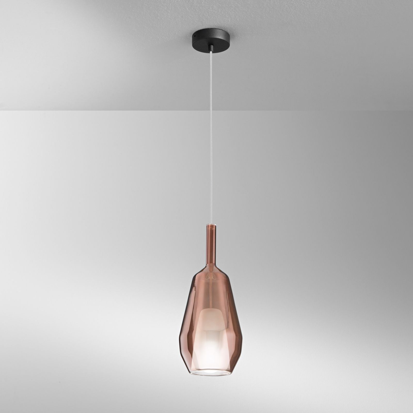 Lampadario PIREX a Sospensione E27 16 cm in Vetro