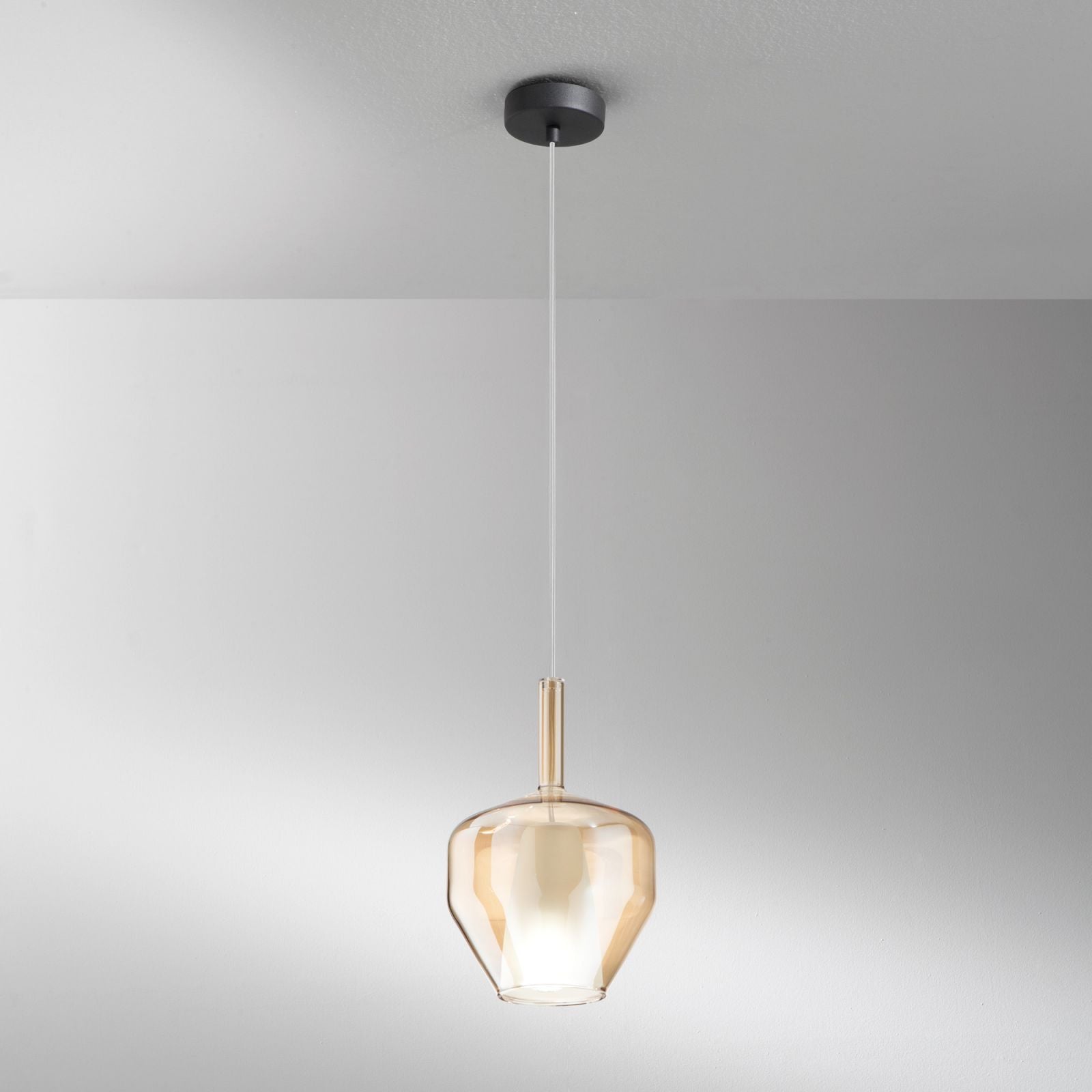 Lampadario PIREX a Sospensione E27 20cm in Vetro