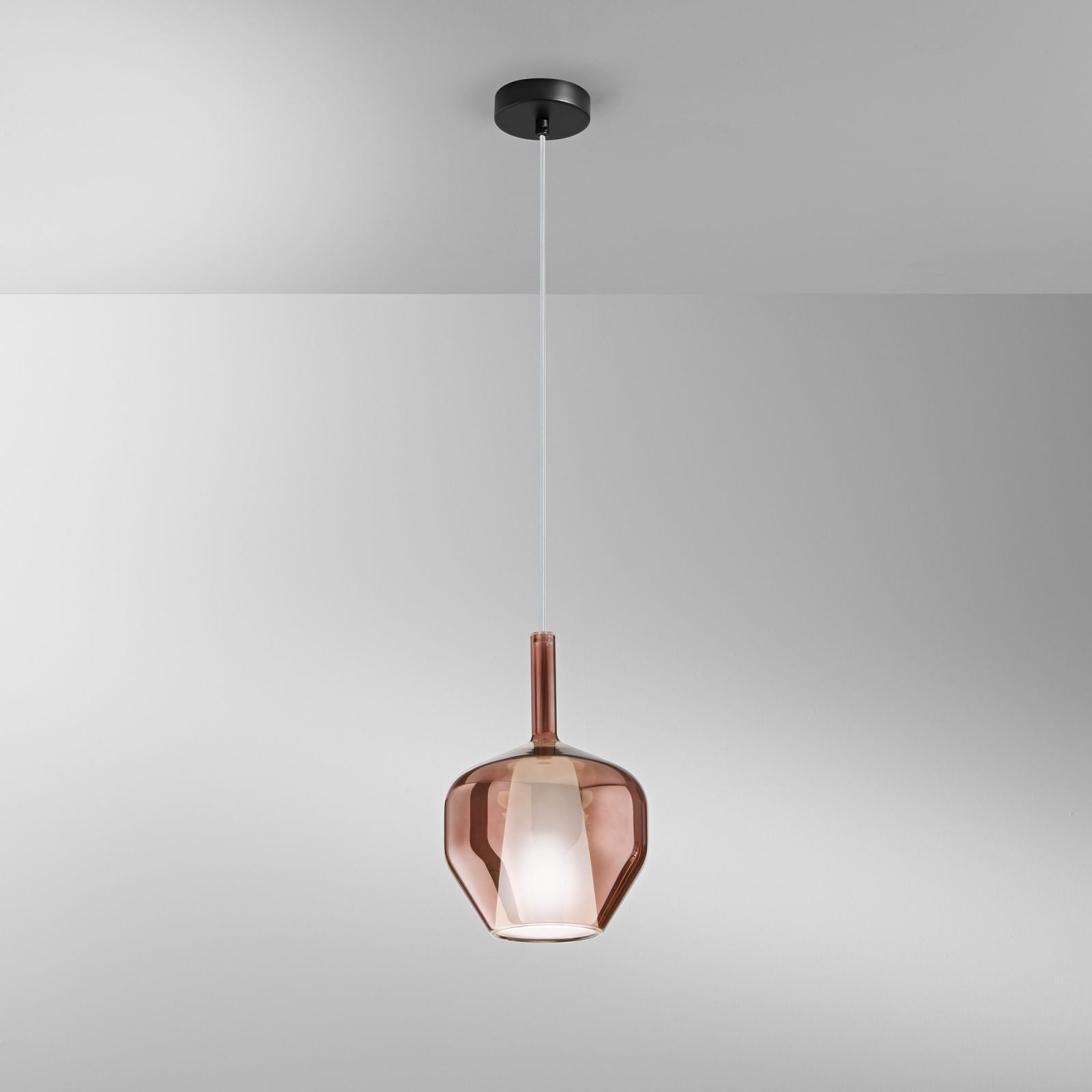 Lampadario PIREX a Sospensione E27 20cm in Vetro