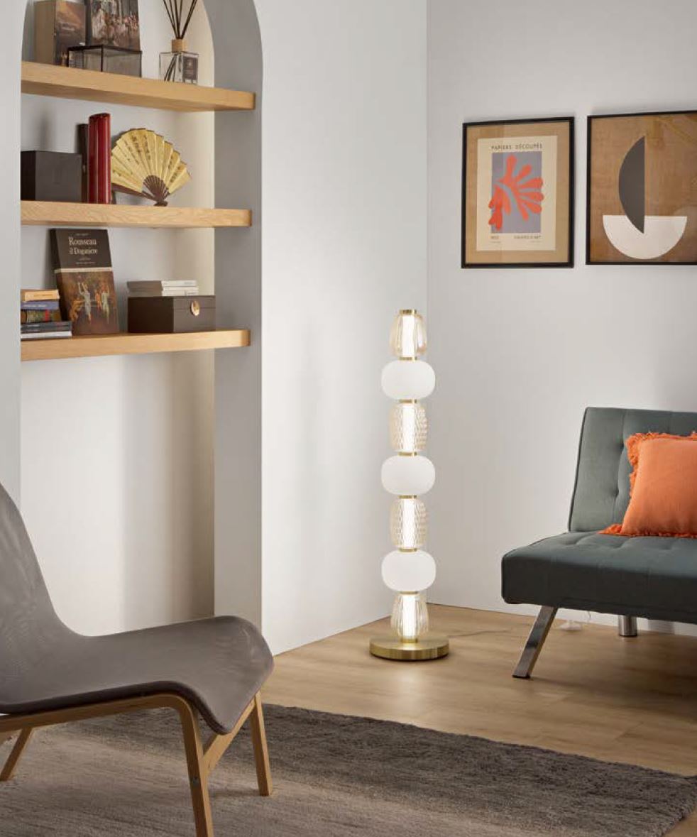 Piantana TOTEM 40W 109 cm In Vetro
