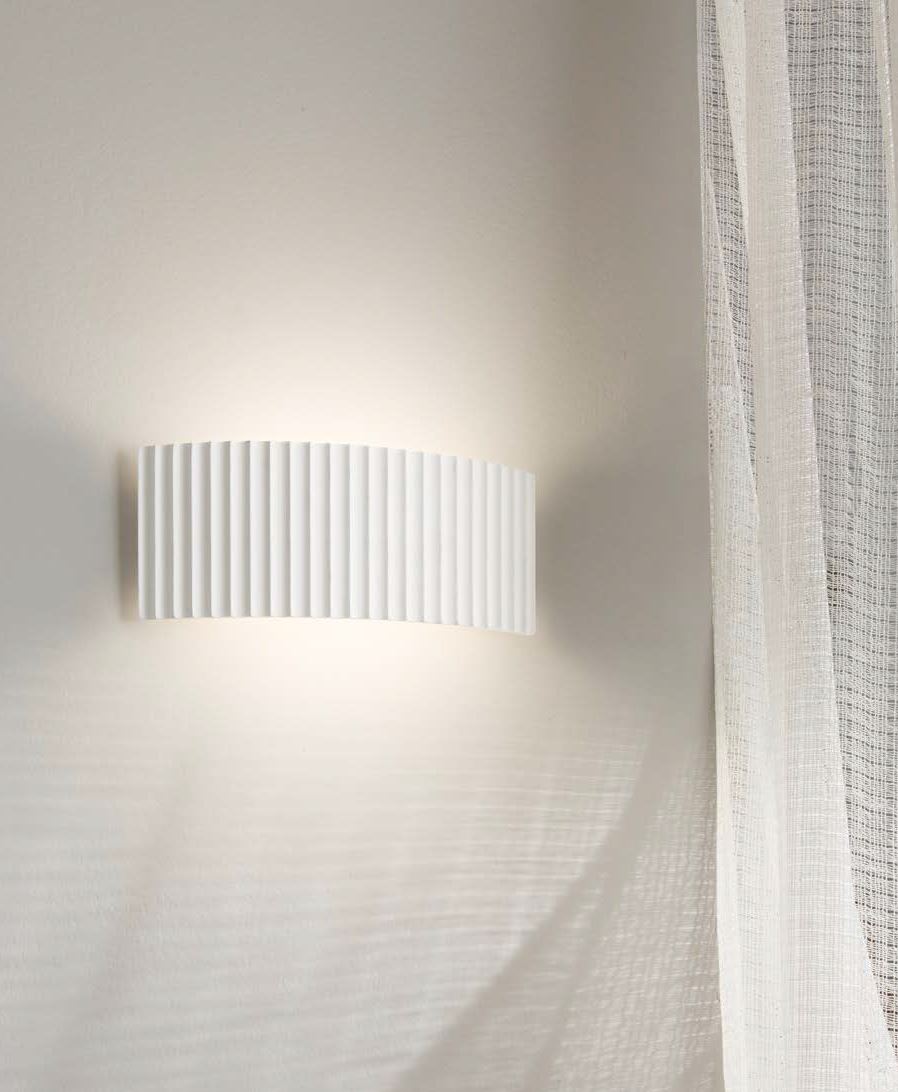 Applique CYPRUS 2 Luci Led (G9) 34 cm In Gesso