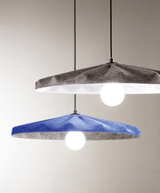 Lampadario WIMBLEDON a Sospensione 1 luce Led(E27) 200x70 cm In Feltro